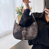 Denim Armpit Bags for Women Purses and Handbags Shoulder Bag Satchel