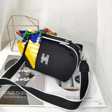 Canvas Crossbody Bag Women Large Capacity Messenger Bag