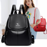 Ladies Backpack Large Capacity for Teenage Students Schoolbag
