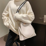 Women PU Leather Bucket Shoulder Bag Vintage Messenger Bag KL1086