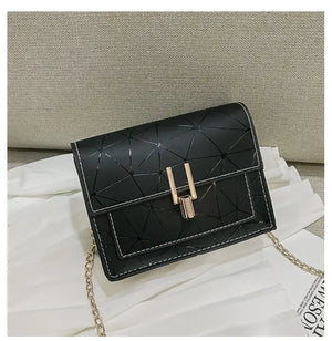 Small Square Crossbody Bag Casual Solid Color Wild Crossbody Bags
