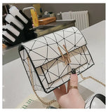 Small Square Crossbody Bag Casual Solid Color Wild Crossbody Bags