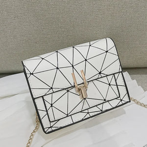 Small Square Crossbody Bag Casual Solid Color Wild Crossbody Bags