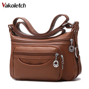 Leather Shoulder Bags Tote Bag Women Messenger Bags KL283