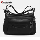 Leather Shoulder Bags Tote Bag Women Messenger Bags KL283