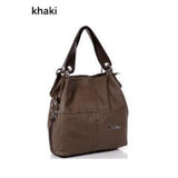 Women's Large Capacity Leather Shoulder Bag Totes Purse