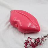 Red Lips Clutch Bag Acrylic Chain Shoulder Bag Evening Purse MN443