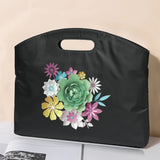 Briefcase File Bag Business Handbag 3D Series Pattern Conference Tablet Bag