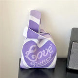 Candy Shopper Knit Bag Crossbody Bags For Women