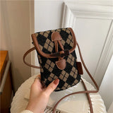 Canvas Mini Shoulder Bag Casual Personality Crossbody