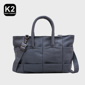 Canvas Women Shoulder Bag Travel Outside Shopping Bag Leisure Tote