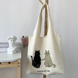 Korea Style Fruit Print Tote Bag Purse Handbag Eco-Friendly Canvas