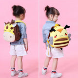 Kids Plush Backpacks Mini Kindergarten Schoolbag Plush Animal Backpack