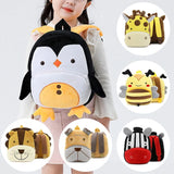 Kids Plush Backpacks Mini Kindergarten Schoolbag Plush Animal Backpack