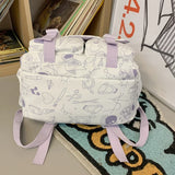 Cartoon Waterproof College Backpack for Teenager Student