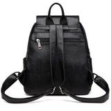 Waterproof Ladies School Backpack Small Bagpack Canvas Tote Backpack