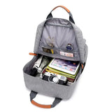 Business Men Laptop Backpack Waterproof Oxford Light Bag