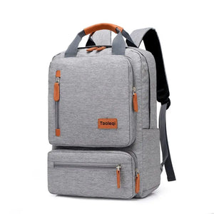 Business Men Laptop Backpack Waterproof Oxford Light Bag