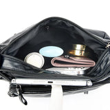 Casual Purses Ladies Shoulder Crossbody Bag Vintage Multi-Pocket Messenger