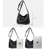 Casual Crossbody Shoulder Bags for Women Multi-pocket Shoulder Bags