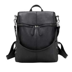 Vintage Waterproof Backpack for Women Large Capacity Shoulder Bag