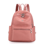 Casual Nylon Backpack Women's Waterproof School Bags Teenage Girls High Travel T