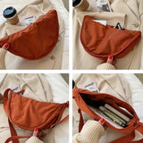 Casual Nylon Crossbody Bag for Women Large Capacity Tote