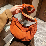 Casual Nylon Crossbody Bag for Women Large Capacity Tote