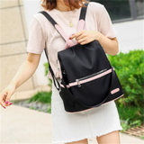 Waterproof Oxford Backpack for Teenage Girls, High Travel Tote Packbag