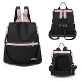 Casual Oxford Backpack Women Waterproof Nylon School Bags For Teenage Girls