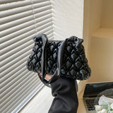 Soft Pleated Shoulder Bag Crossbody Bag for Women