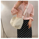 Canvas Crossbody Messenger Bag for Women Large Capacity Shoulder Purse