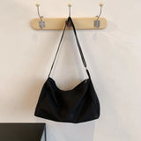 Canvas Crossbody Messenger Bag for Women Large Capacity Shoulder Purse