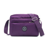 Casual Solid Women Bags Shoulder Bag Nylon Cloth Lady Messenger Bag