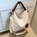 Canvas Casual Big Tote Bag Lady Shopper Crossbody Handbags