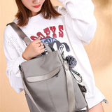 Casual Women Backpacks Purses Anti-theft Oxford Rucksacks Large Capacity