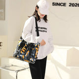Casual Women's Messenger Bags Waterproof Nylon Shoulder Totes