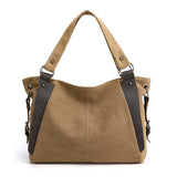 Casual Canvas Women's Shoulder Bag Handbag