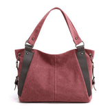 Casual Canvas Women's Shoulder Bag Handbag