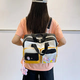 Casual Backpack Oxford Cloth Small Fresh Women's Backpack