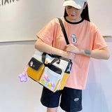 Casual Backpack Oxford Cloth Small Fresh Women's Backpack