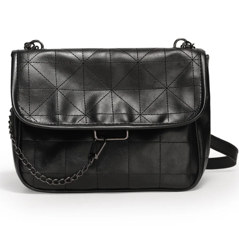 Crossbody Bag Women Shoulder Handbag PU Leather Messenger Casual