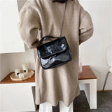 Small Crossbody Bag with Chain Shoulder Strap for Women KL822