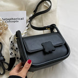 Women's Chain Shoulder Bag Small Flap Handbag with Silk Scarf Messenger Bag