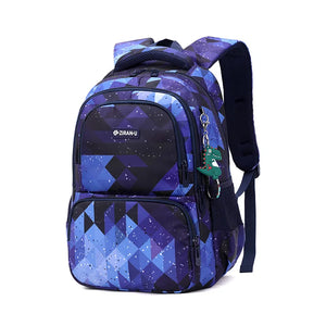 Kids Orthopedic School Bag Boys Girls Waterproof Backpack Grade 1-6 Book Bag