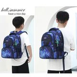 Kids Orthopedic School Bag Boys Girls Waterproof Backpack Grade 1-6 Book Bag