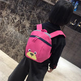 Plush Kids Backpack Cartoon Print Boys and Girls