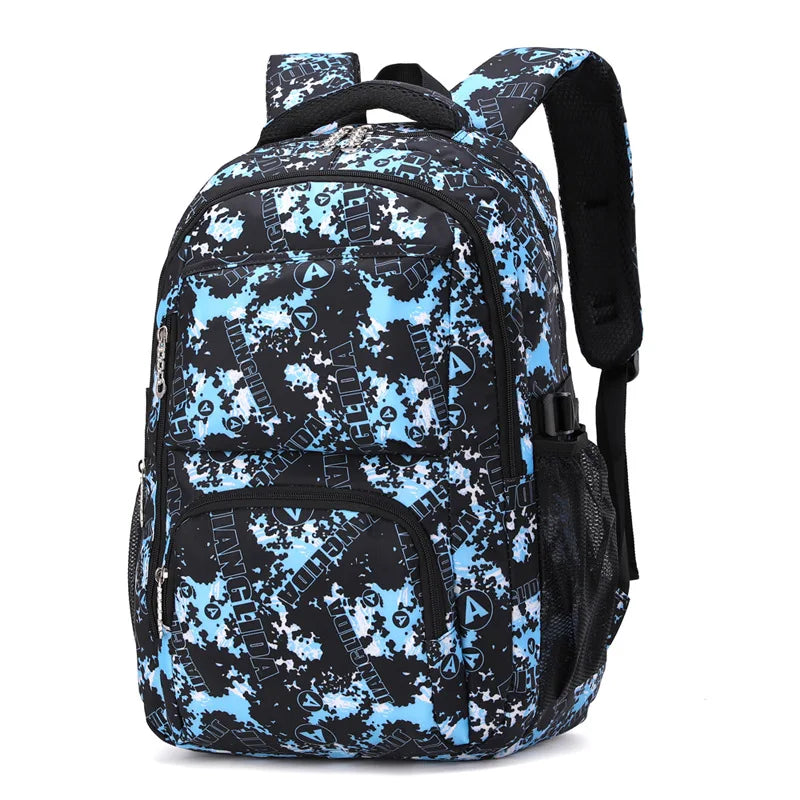 Kids Backpack Primary Schoolbag For Boys Waterproof Book Bag