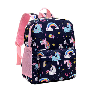 Kids Unicorn Schoolbag with Waterproo