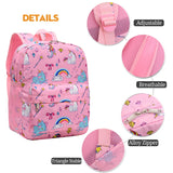 Kids Unicorn Schoolbag with Waterproo